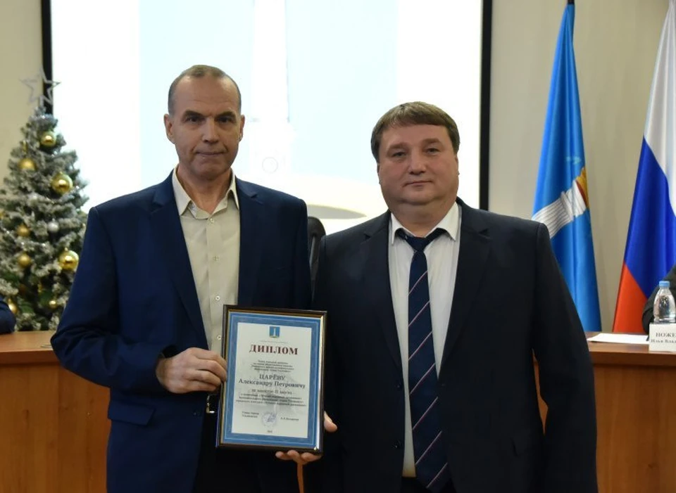 В Ульяновске наградили лучших народных дружинников. ФОТО: администрация Ульяновска