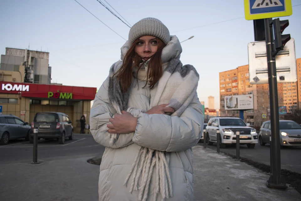 По Владивостоку ударили холода.