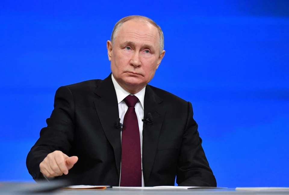 Президент России Владимир Путин подводит итоги года.