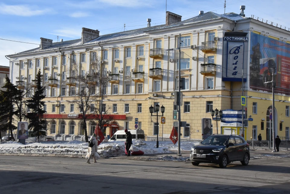 В Ульяновске уберут пешеходный переход от дома №6 по улице Гончарова к гостинице «Волга». Фото администрация Ульяновска