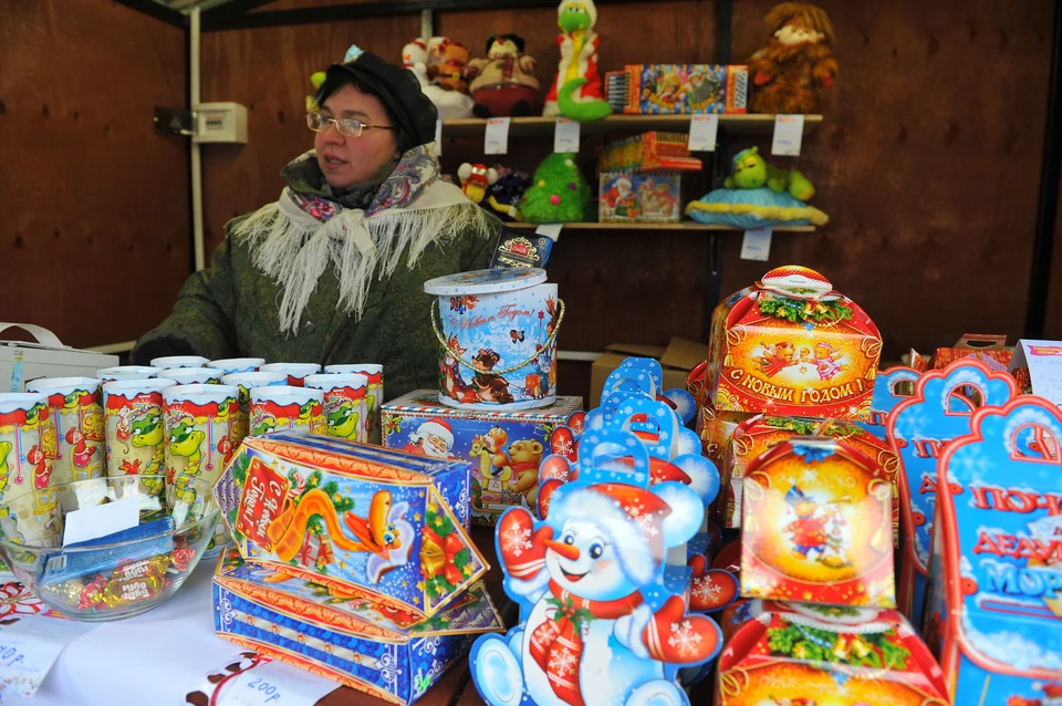 Основное количество продаж составили конфеты, шоколадки и десертные пирожные