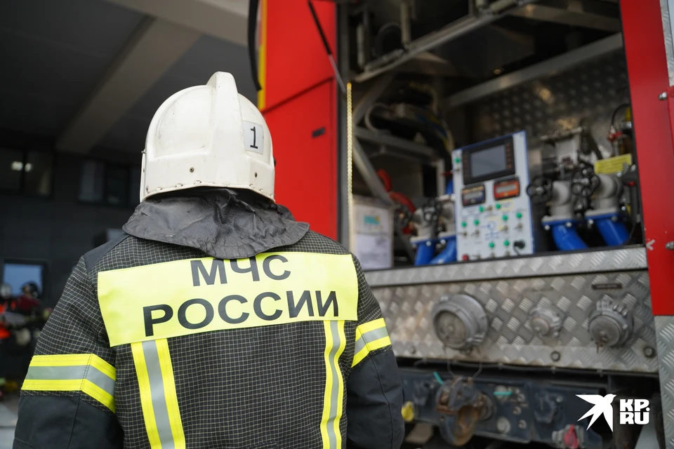 В подвале рязанской многоэтажки произошел пожар. Фото: Светлана МАКОВЕЕВА.