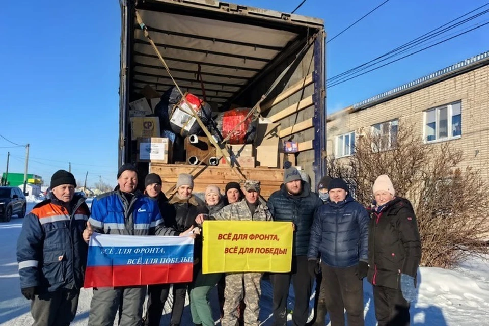 Восьмой гуманитарный груз для Херсонской области собрали жители Алтая. ФОТО: Специальный гуманитарный центр Крымской митрополии