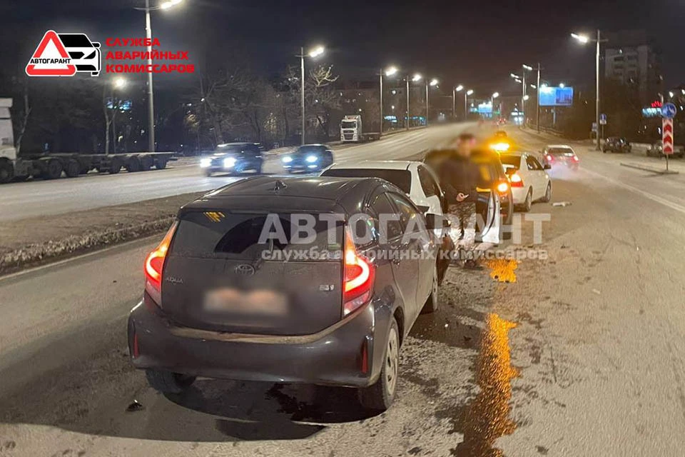 Кадрами поделились аварийные комиссары. Фото: autogarant_vl.