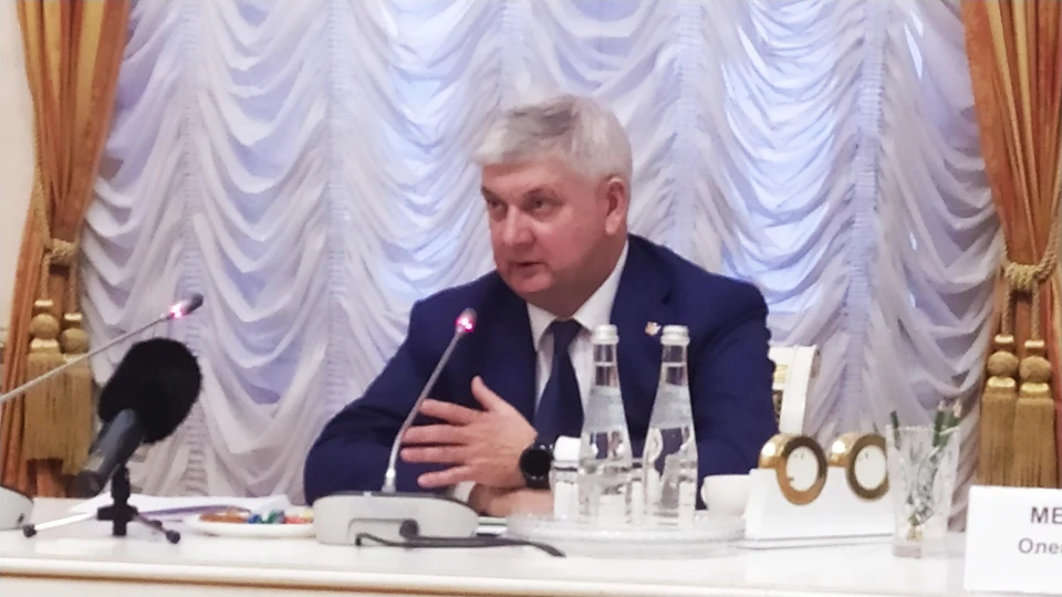 Александр Гусев на пресс-конференции