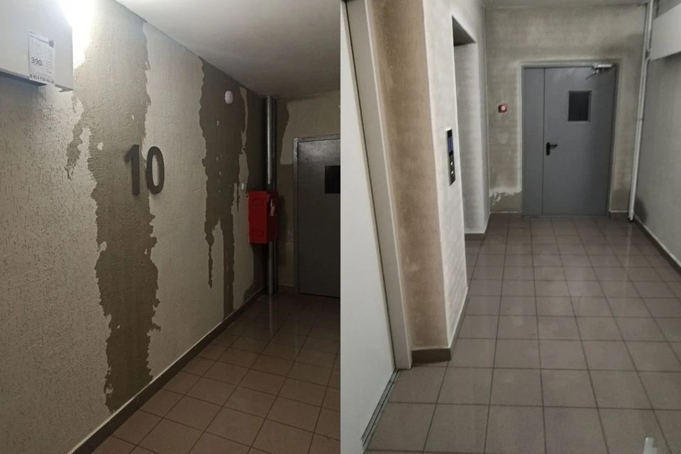 Новосибирскую многоэтажку затопило из-за порыва трубы. Фото: предоставлено жителем дома