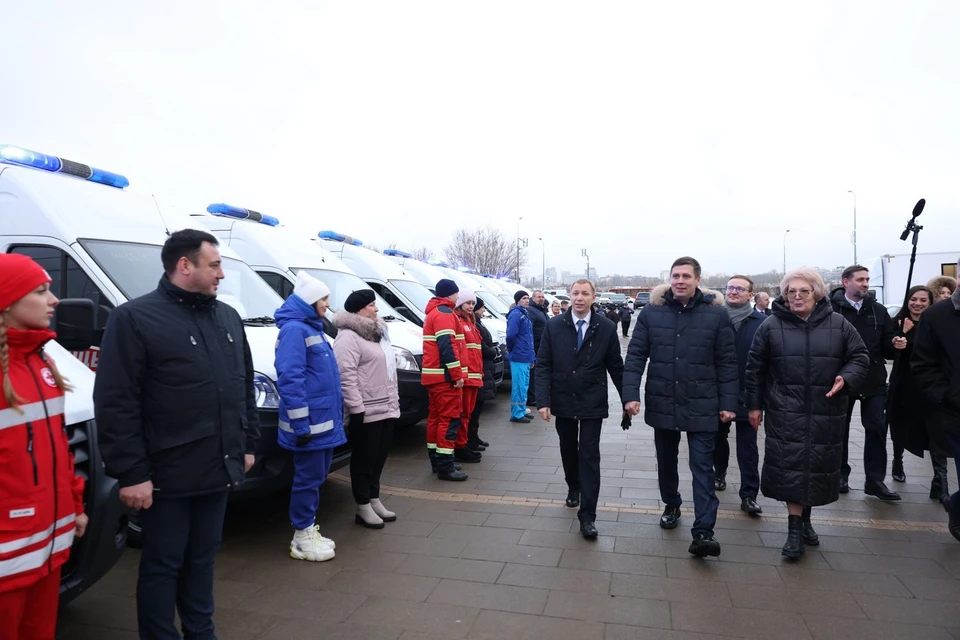 Новый транспорт передали медучреждениям Нижегородской области. Фото: Никита Духник