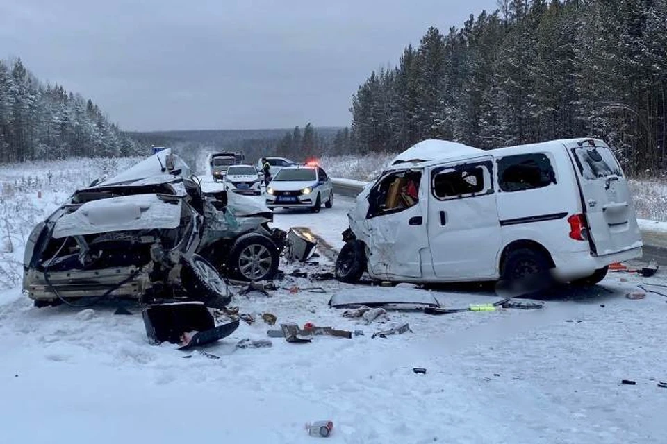 Шесть человек погибли и 39 пострадали в ДТП в Иркутской области за неделю