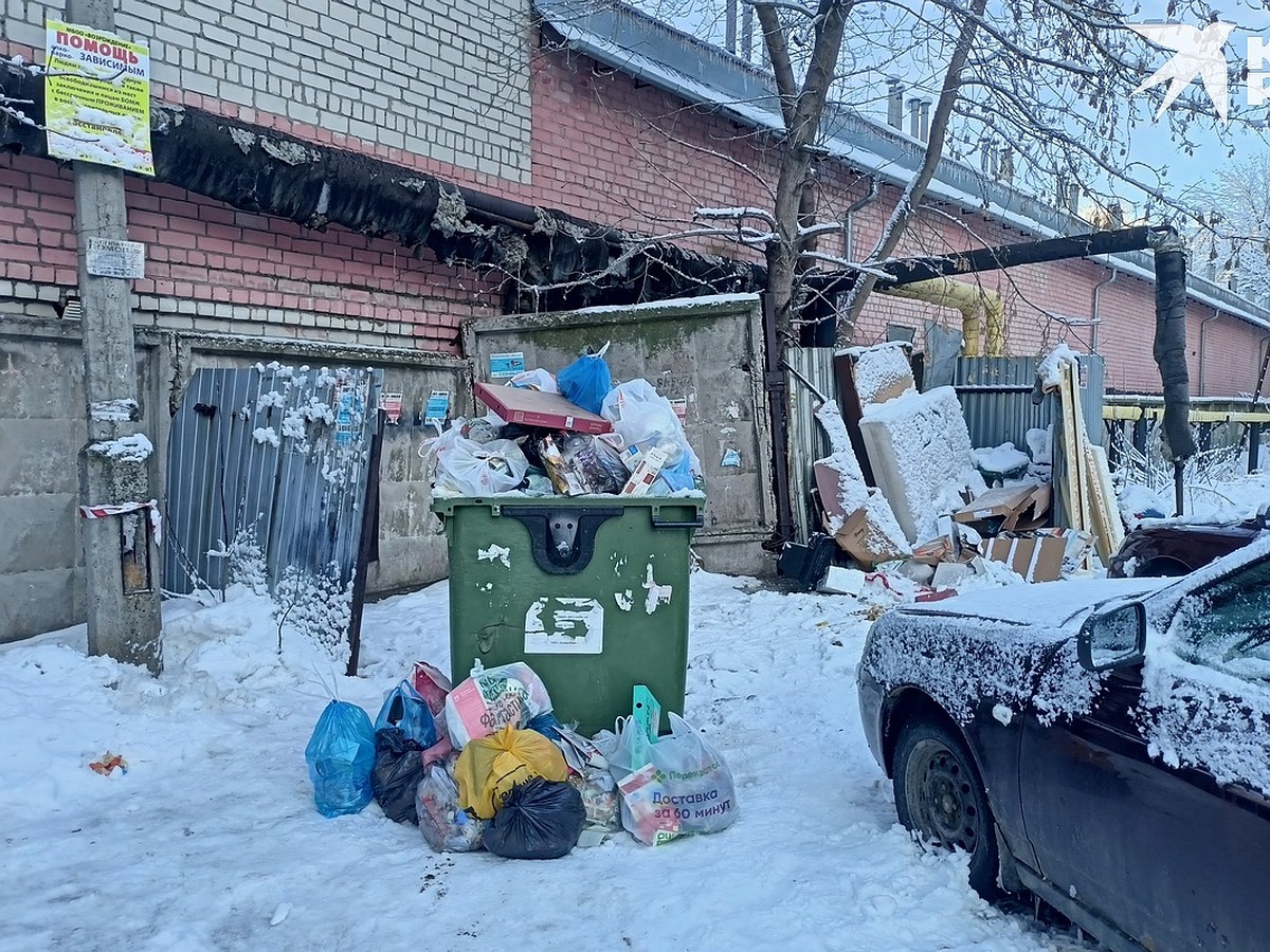 Вчетверо увеличилось число жалоб на невывоз мусора в Рязани за неделю -  KP.RU