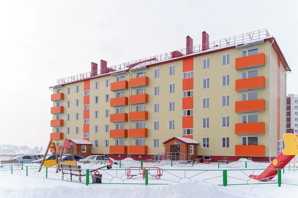 В Кузбассе сдали новый жилой дом. Фото - АПК.