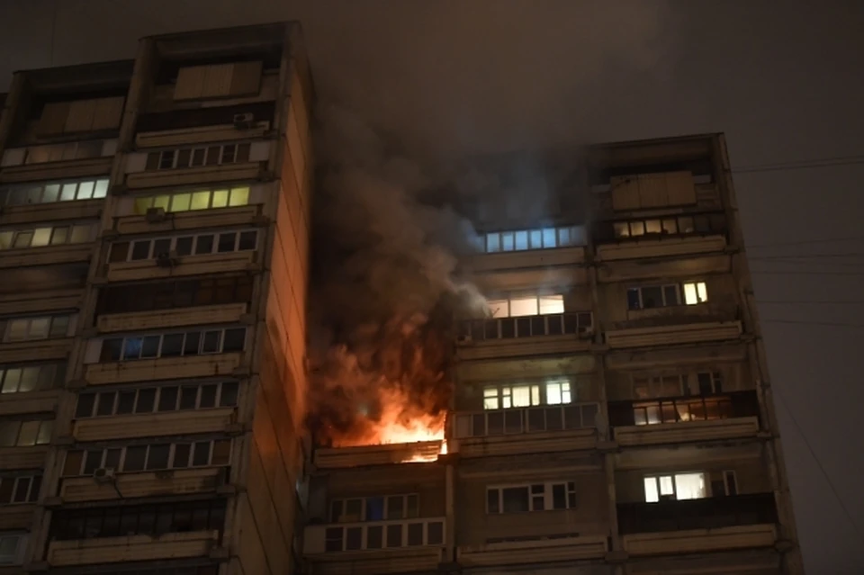 В одном из пожаров, произошедших в Ульяновске, погиб человек. Фото архив КП