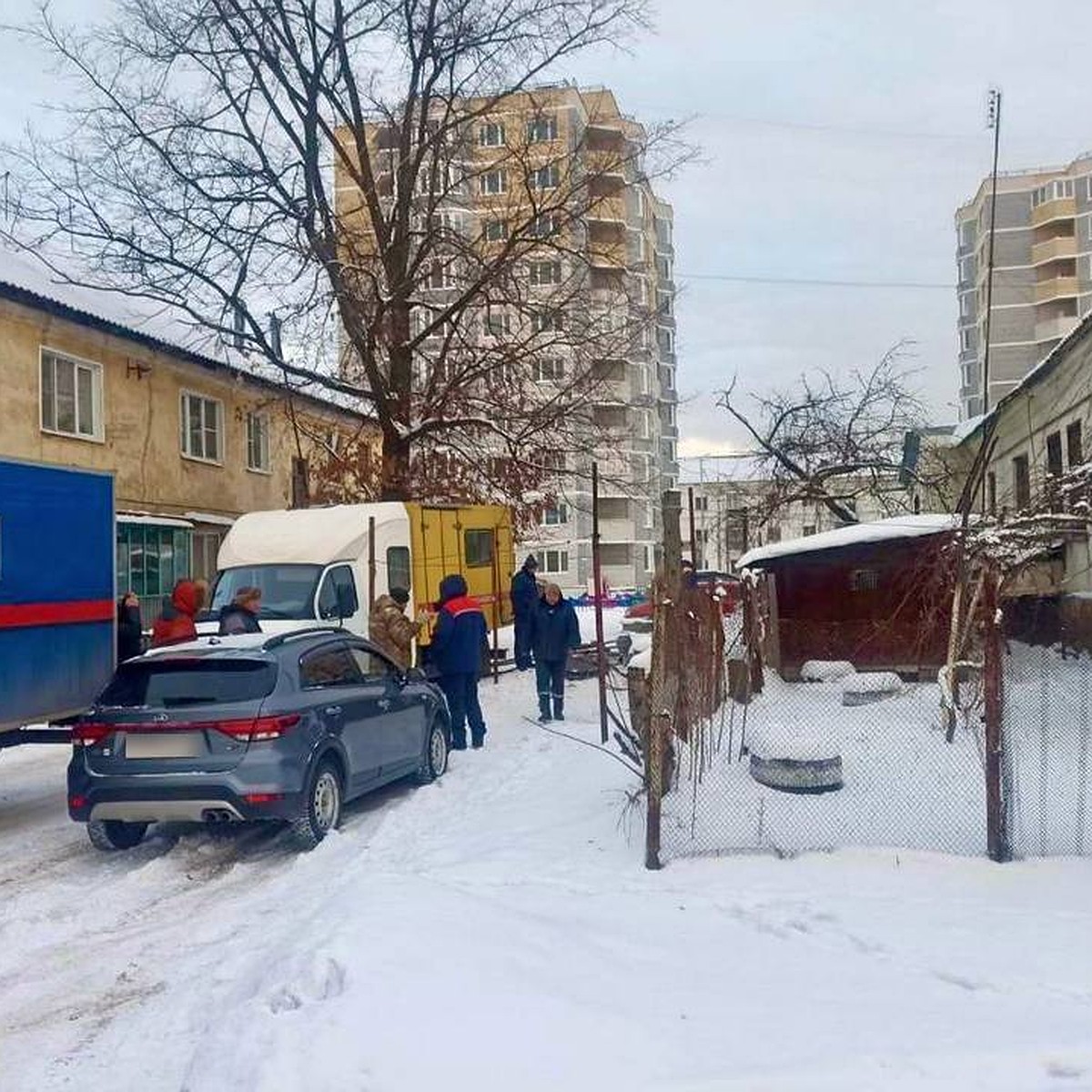 В промерзшем доме на Шаталова в Липецке частично подключили отопление -  KP.RU