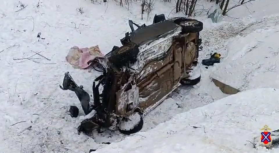 В аварии погибла женщина.