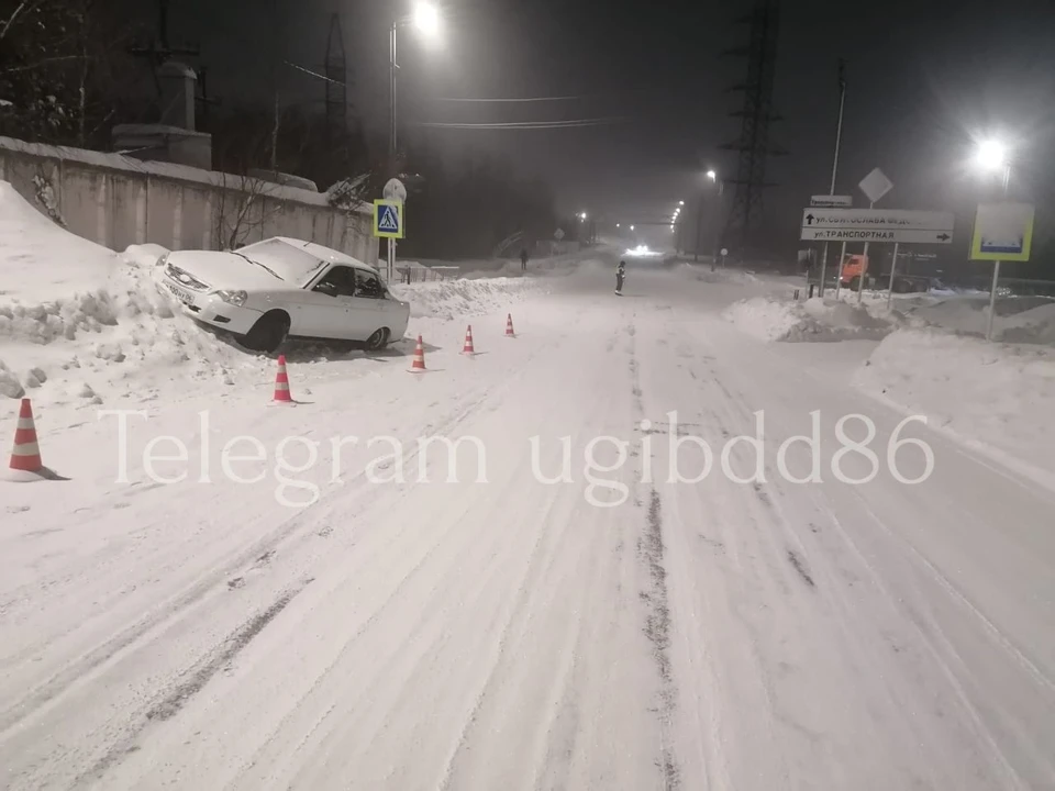 В Югре за день под колесами авто оказались два пешехода. Фото: УГИБДД России по ХМАО-Югре
