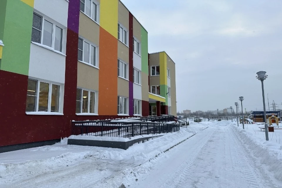 В Дзержинском районе Ярославля достроили детский сад. ФОТО: страница Андрея Фирулева ВКонтакте