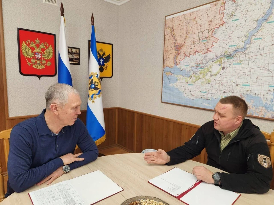 Губернатор рассказал об итогах встречи с сенатором ФОТО: ТГ-канал Владимира Сальдо