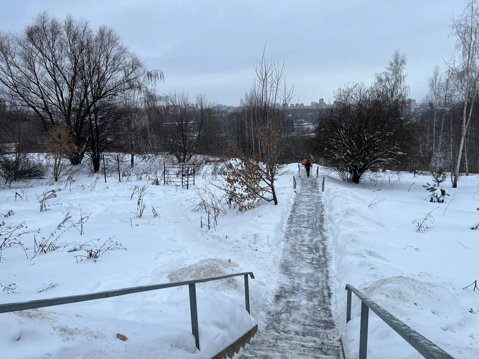 Лопатинский овраг благоустроят по нацпроекту в Нижнем Новгороде. Фото: телеграм-канал Юрия Шалабаева.
