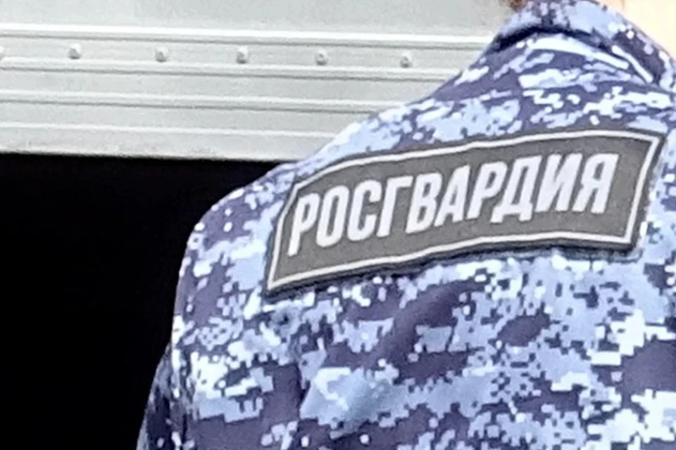 Разговор с патрульными Росгвардии не задался.