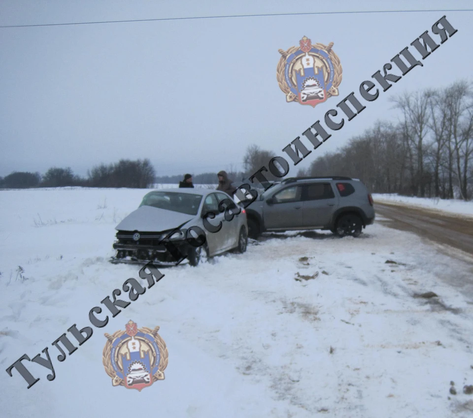 В ДТП в Богородицком районе пострадала женщина-водитель автомобиля  Volkswagen - KP.RU