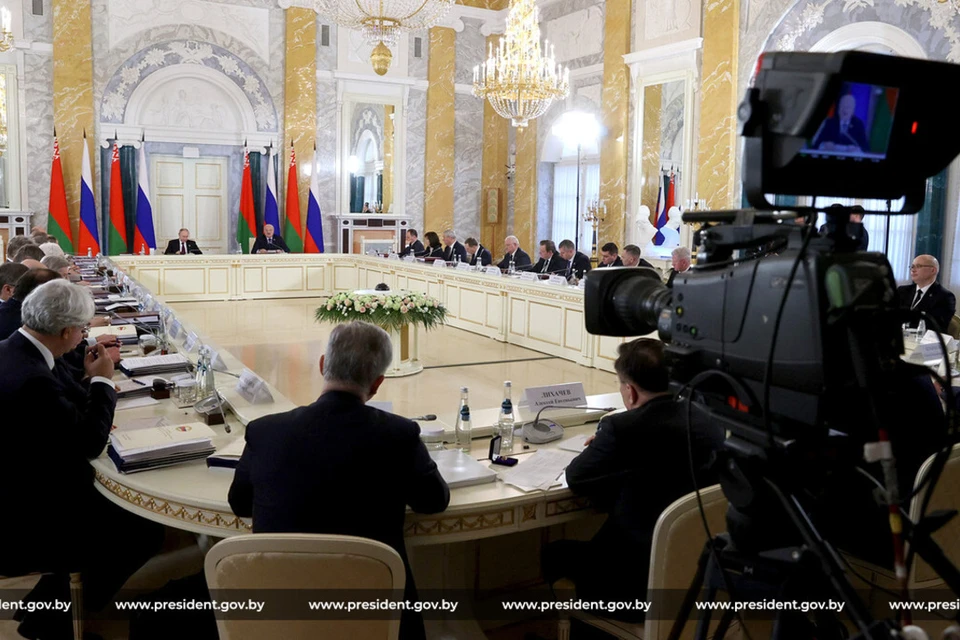 Лукашенко озвучил вопросы, которые обсуждали два дня с Путиным. Фото: president.gov.by