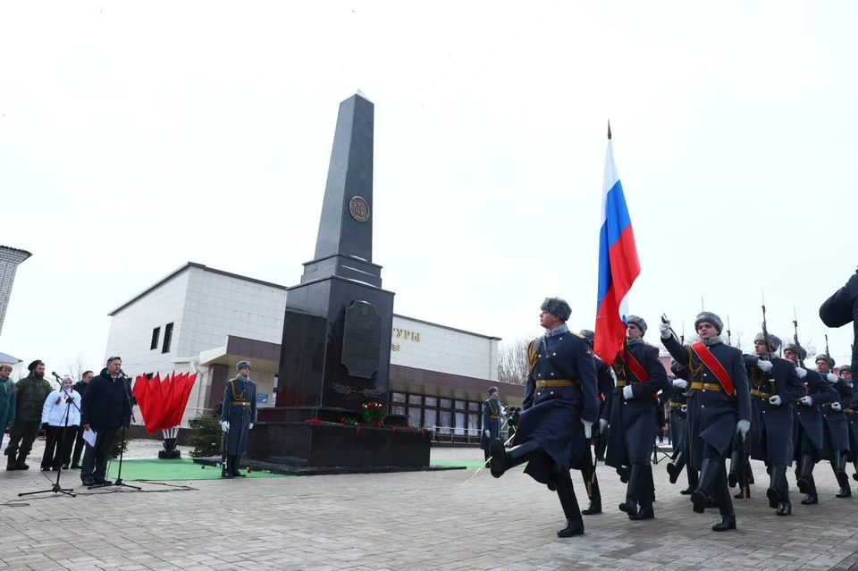 Мемориальная стела появилась в Серафимовиче. Фото: администрация Волгоградской области.