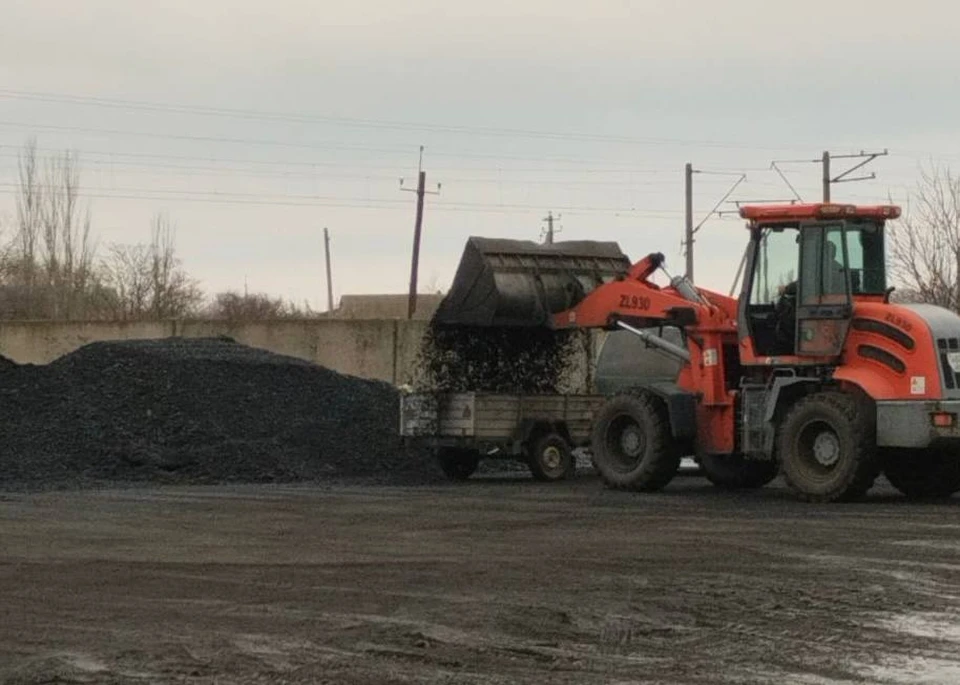 В Геническом округе местным жителям выдали 1723 тонны социального угля. ФОТО: администрация Генического муниципального округа