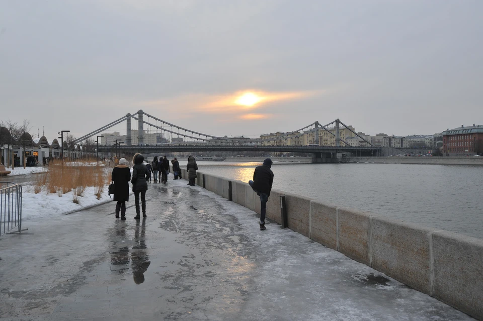 Февраль в столице окажется на 3 - 4 градуса теплее климатической нормы
