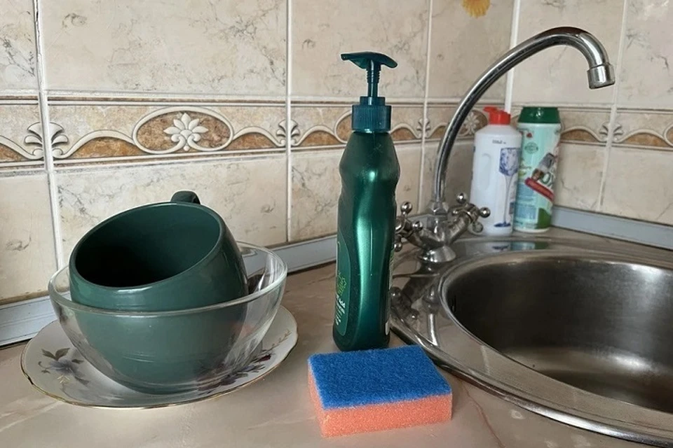 Губку для мытья посуды назвали биологической бомбой. Снимок используется в качестве иллюстрации.