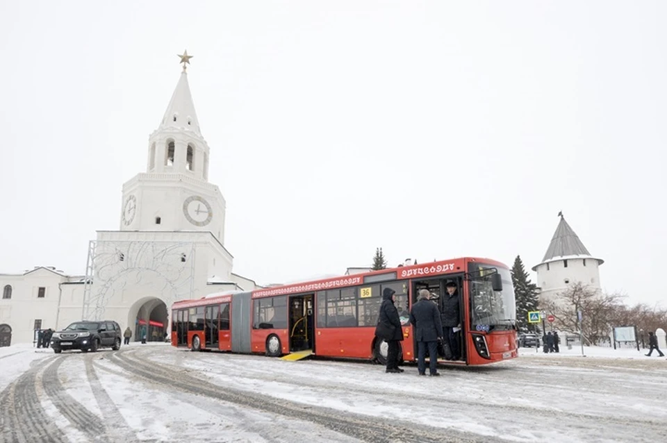 Автобус-гармошка будет обслуживать жителей поселка Осиново и микрорайона Салават Купере.