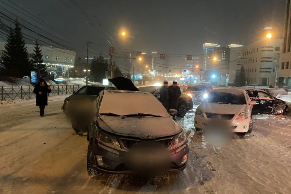 Очевидцы обвинили нетрезвого водителя. Фото: ГИБДД по Новосибирску