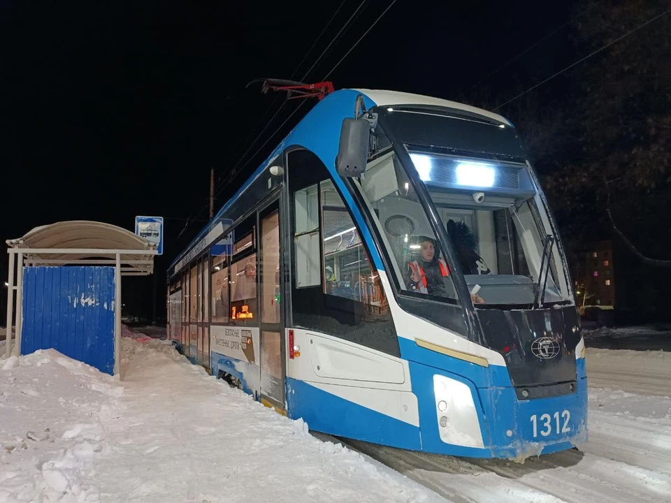 В Ульяновске из-за снегопада 6 февраля могут задерживаться трамваи и троллейбусы | ФОТО: телеграм-канал Трамвай | Троллейбус | Ульяновск