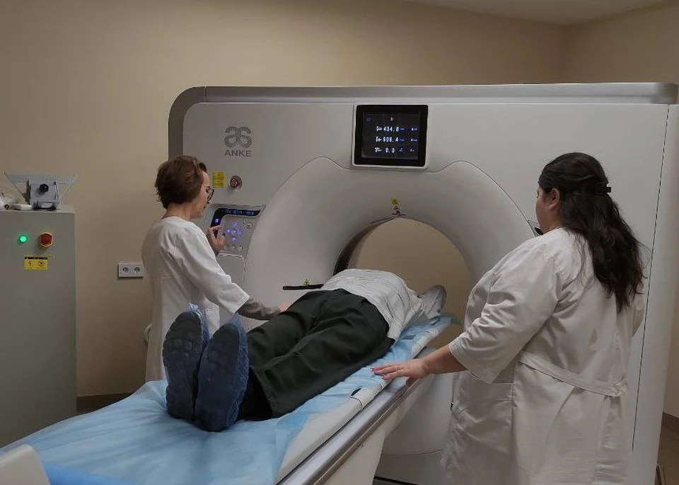 В Мелитопольский онкодиспансер передали новый компьютерный томограф. ФОТО: Мелитопольский онкодиспансер