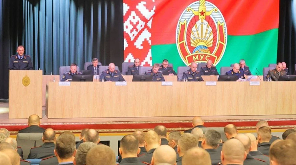 В МВД сказали, что новое подразделение внутренних войск появится в Минске в феврале 2024. Фото: телеграм-канал МВД Беларуси