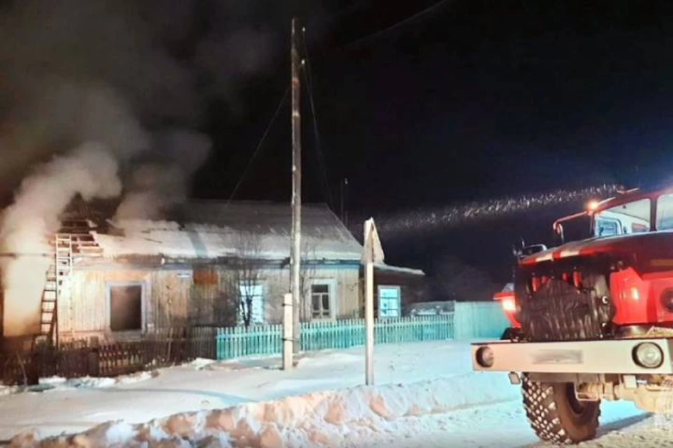 Сибиряк спал, когда вспыхнул пожар.