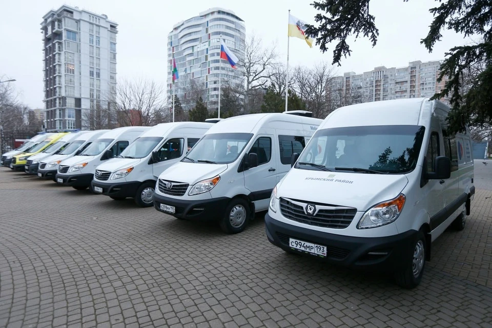 Три «скорые» передадут перинатальному центру ККБ №2, Крымской ЦРБ и на станцию скорой помощи Кавказского района Фото: t.me/minkovaanna23