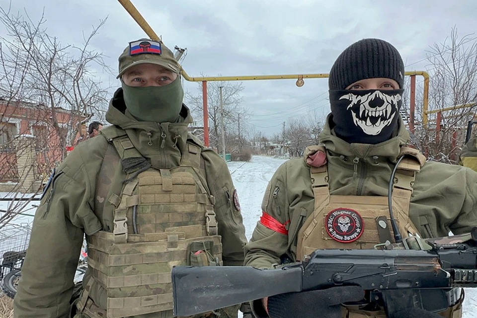 Российские бойцы, участвовавшие в освобождении города