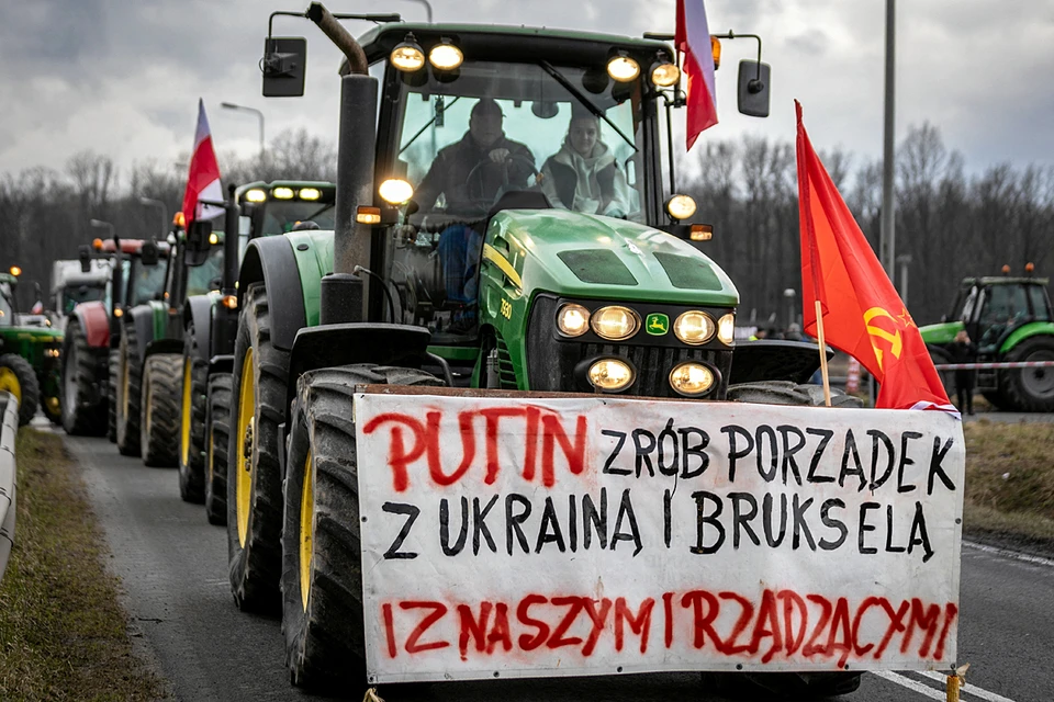 Польские СМИ ищут «русский след» в протестах, но фермеры эту версию опровергают