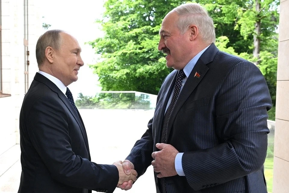 Путин поздравил Лукашенко с успешным проведением выборов в Белоруссии Фото: пресс-служба Кремля
