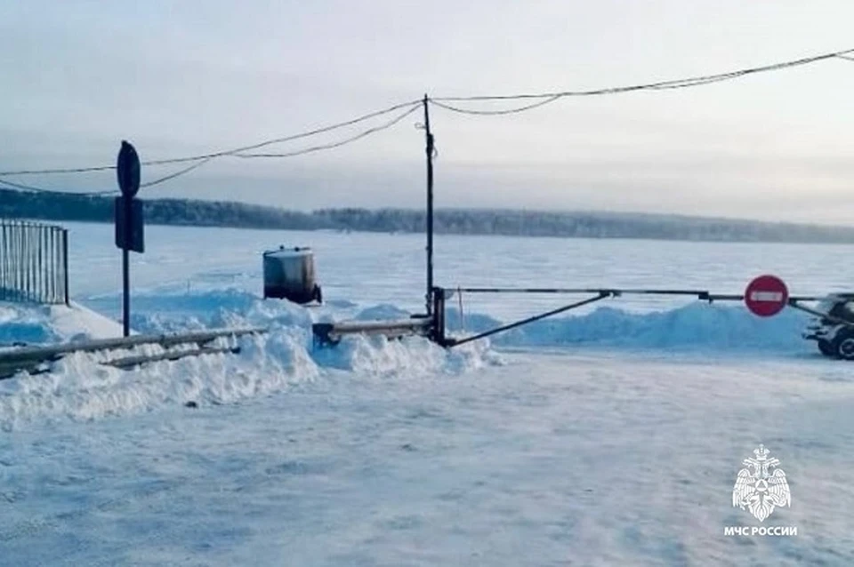 В Рыбинском районе с 25 февраля закрыли ледовую переправу.