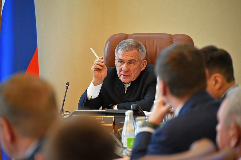 Рустам Минниханов дал положительную оценку проекту реновации объекта. Фото: rais.tatarstan.ru