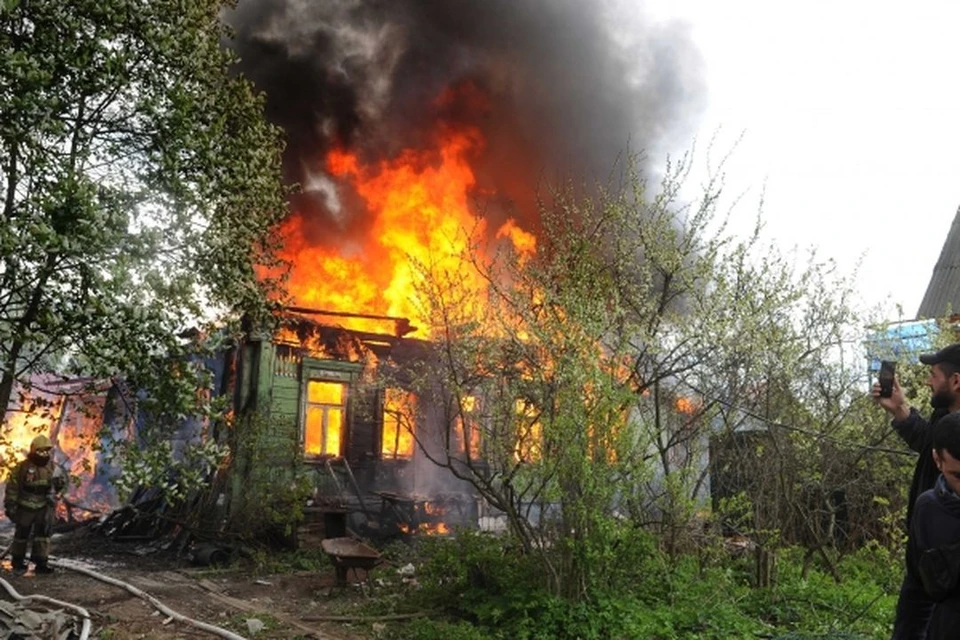 В Новосибирске растет число пожаров