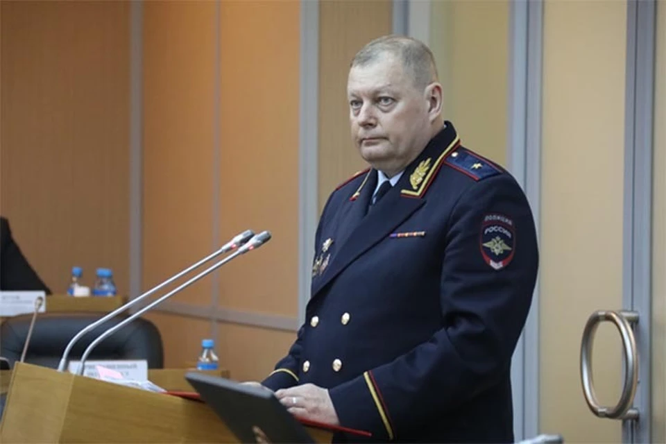 Начальник УМВД по региону Александр Табакеев.