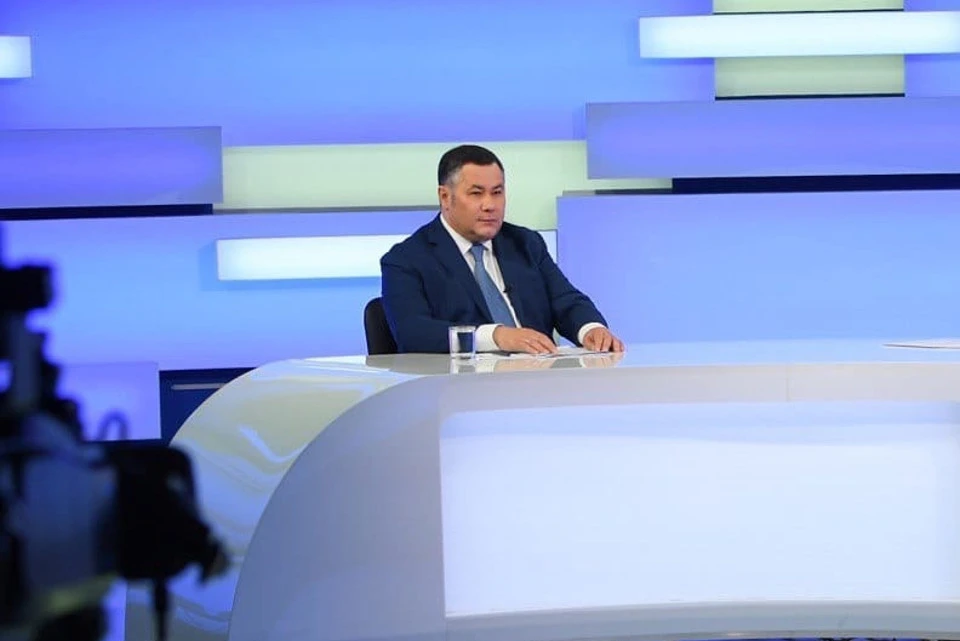 Телеэфир с губернатором перенесен.