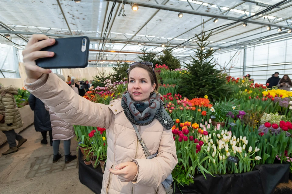 Весна в «Аптекарском огороде» началась традиционно с выставки тюльпанов.