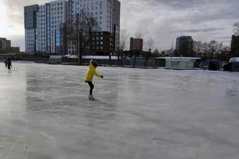 Каток в горсаду имени Пушкина закрылся