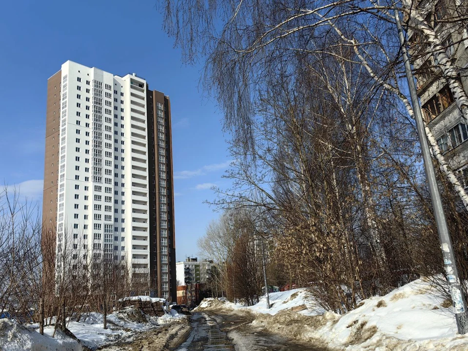Строительство проблемного ЖК «Гелиос» завершилось в Нижнем Новгороде. Фото: пресс-служба правительства Нижегородской области.