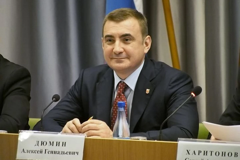 Поздравление губернатора Тульской области Алексея Дюмина с Международным женским днем