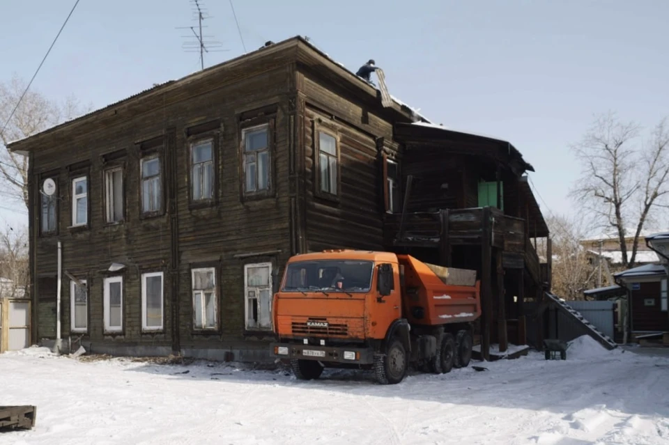 В центре Иркутска на Горького отреставрируют старинный особняк XIX века