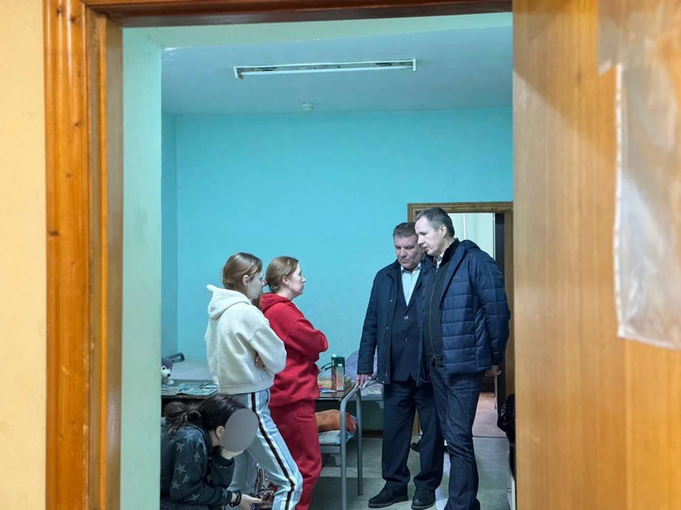 В пункте временного размещения сейчас 29 жителей Грайворонского округа.