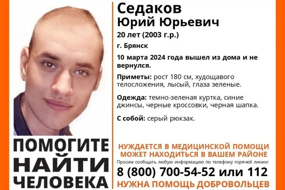 Фото: поисковый отряд "Лиза Алерт".